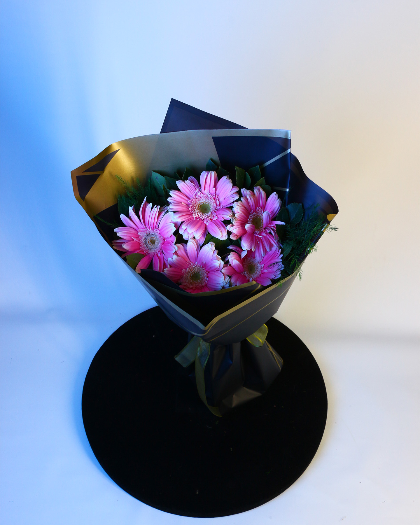 Pembe Gerbera Zarif Buketi